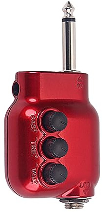 Uonlytech Preamplificatore Mini Con Controllo Eq Bassi e Per Chitarra Acustica Design Compatto e Leggero Materiale Resistente Per Amplificatori e Stereo Domestici