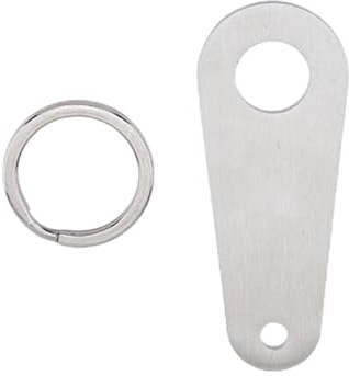 VODAFQS Soporte para Campanilla de Moto, fijación de Montaje, Campana de la Suerte, Campana guardiana, Motociclista, triker