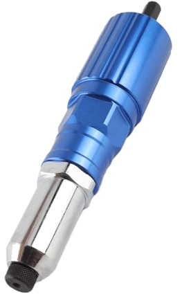 Fdit Electric Rivet Drill Attachment with High Strength Link Rod for Smooth and Firm Riveting Suitable for Factory and Woodwork