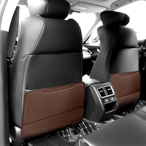 FOKAI 2 Stück Rückenlehnenschutz Auto, für VW Tiguan Limited 2017-2018 Rückseite Sitzschutzes Auto Rückenlehnenbezüge Kinderschutz,B-Half Board