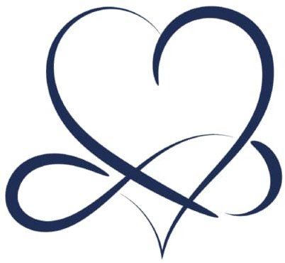 Tattwo.me – Temporäre Tattoos für Erwachsene und Kinder, hält 2 Wochen, wasserfest – Herz mit Unendlichkeitszeichen – Pflanzliche Tinte – EU-Kosmetik-Zertifikat – (P0041)
