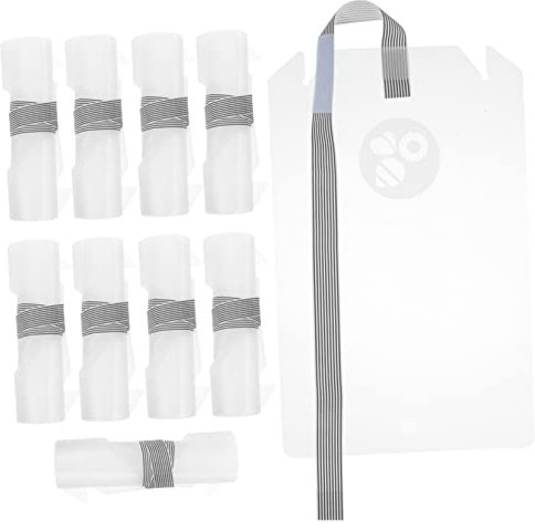 BUGUUYO 10st Kleiderbrett Klappbrett Für Hemd Ordnerteiler Für Hemden Hemd Ordner Werkzeug Zum Falten Von Hemden Kleiderordner Faltbrett Faltbares Hemdenbrett Shirt-Ordner-Board Light Grey