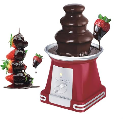 Máquina De Fuente De Chocolate De 3 Niveles, Máquina De Chocolate Eléctrica, Fuente De Chocolate De 65 W, Temperatura Constante Ajustable, Torre De Fusión De Chocolate con Base De Crisol Caliente