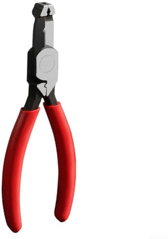 Jotekonoby Schraubenausdreherzange mit starkem Klemmdesign, tragbares Wartungswerkzeug für abisolierte Schrauben, rot 55# Stahl