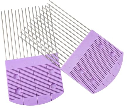 Healifty 2pezzi Pettini per Quilling in Carta per Lavori Fai da Te Strumenti per Tessitura e Creazione di Decorazioni di Carta Accessori per Forniture Quilling Artigianali