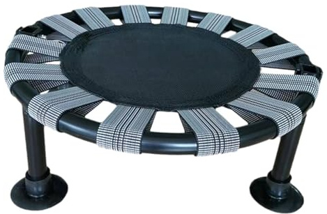 wueiooskj Mini-trampolin för barn inomhus utomhus barn aktivt kul och lektid var som helst mini-trampolinen är lämplig för både vuxna och Diameter 45 cm och höjd 16 cm