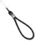 Ringke Rope Hand Strap Universal Handschlaufe Strapazierfähiger Verstellbarer Handgelenk Schlüsselanhänger mit Karabiner für Handyhüllen, Ohrhörer, Kameras, Spielkonsolen usw. - Black