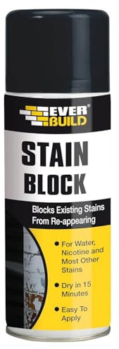 Everbuild Stain Block – Highly Pigmented – Easy to Use – White – 400ml