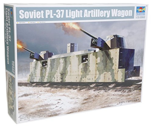 Trumpeter 1:35 - PL-37 Soviet Light Artillery (Rail) Wagon