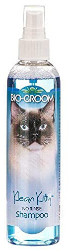 Bio-Groom Klean Kitty - Katzenshampoo ohne Ausspülen - Wasserfrei - Reinigt und Pflegt - Milde, pH-balancierte Formel - Frei von Parabenen - 236 ml