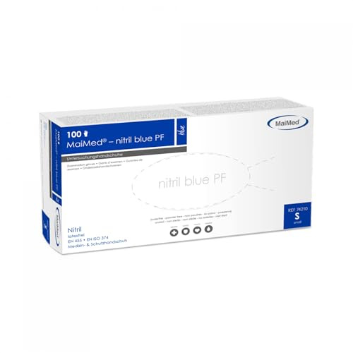MaiMed® nitril blue PF Einmalhandschuhe 100 Stck.