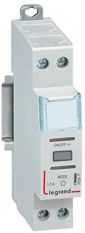 Télévariateur modulaire compatible lampes àéconomie d'énergie - 1 module