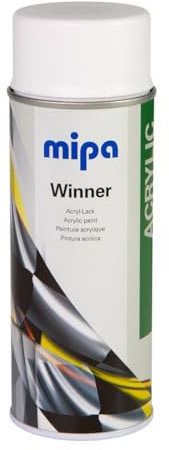 MIPA Winner Acryl-Lack Spraydose weiss glanz Autolack, 400 ml