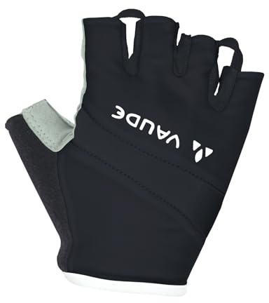 VAUDE Women's Active Gloves, Kurzfinger-Radhandschuh, black, 9