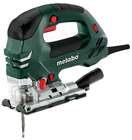 Metabo 601404700 STEB 140 Plus - Sierra de calar (750 W), color negro y verde