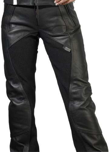 Racer Beasty Ladies Lederhose, Schwarz, Größe 44