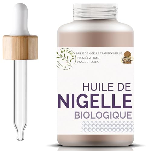 Maroc Argan Huile de Nigelle Traditionnelle du Maroc 100% Naturelle 1 Unité