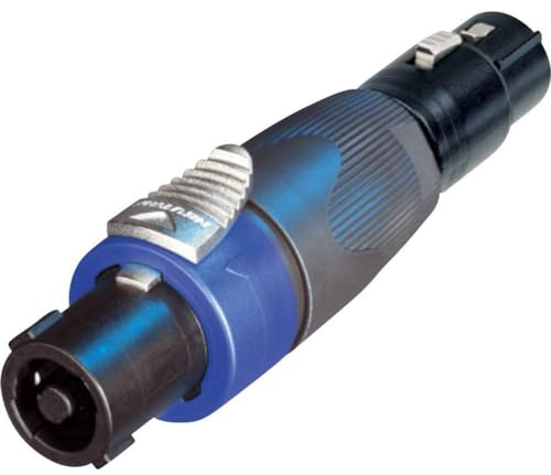 Neutrik NA4FC-F Speakon-Kabel (4-polig, Stecker auf 3-polige XLR-Buchse)