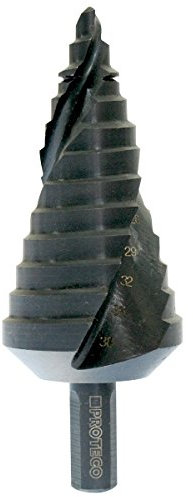 Proteco-Werkzeug® HSS Titan TIN TIAlN Profi Stufenbohrer Schälbohrer Konusbohrer Metallbohrer 6-38 mm
