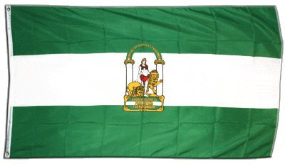 Flagge Spanien Andalusien - 90 x 150 cm
