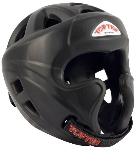 TOP TEN Kopfschutz Boxen Kickboxen Kampfsport Sparring mit Jochbeinschutz