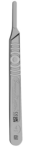 SWANN-MORTON Nummer 4 Edelstahl-Skalpellgriff - No4