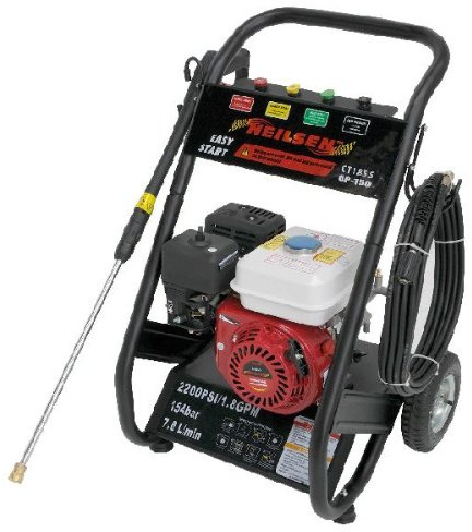 Pressure Jet Washer Petrol 2200psi 5.5hp With Water Drawer Function