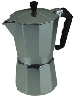 3/6/12 CUPS ALUMINIUM COFFEE MAKER EXPRESSO ESPRESSO CAFETIERE PERCOLATOR (6 CUP)