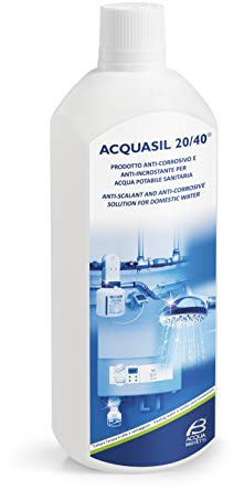 Aquasil – 20/40 polyfosfat flytande avkalkare påfyllning flaska för minidos och bravados