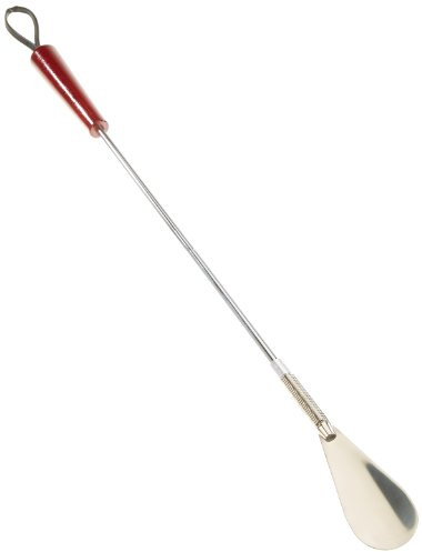 c|h|g CHG 9853-00 Orthopädischer Schuhlöffel XXL 65 cm lang Silber