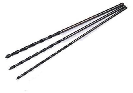 Forets à bois long 30 cm en lot de 3 8, 10 et 12 mm
