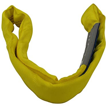 SecureFix Direct Round Polyester Webbing Lifting Sling, 3 Ton, 1 Metre EWL