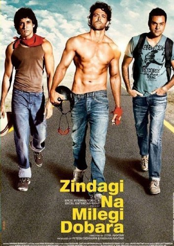 Zindagi Na Milegi Dobara (2011) - Hrithik Roshan - Farhan Akhtar - Katrina Kaif - Bollywood - Indian Cinema - Hindi Film