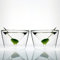 Charles and Marie | InsideOut-Collection | doppelwandige Design Martini- & Cocktailgläser | 2er-Geschenkset zur Hochzeit, Jubiläum, Silvester, Junggesellenabschied, James Bond Fans mehr Anlässen