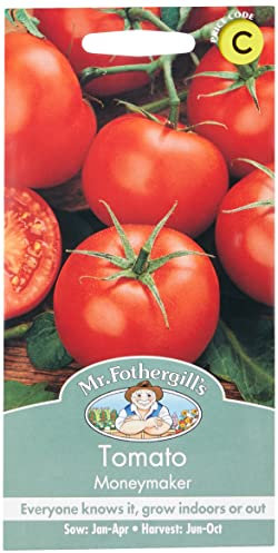 Mr Fothergill's 19259 Vegetable Seeds, Tomato Moneymaker, green