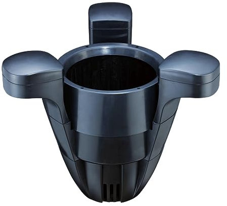 AquaForte Schwimmskimmer mit Pumpe für Teiche, Kapazität ± 3 m3 pro Stunde, 60 Watt, Teichfläche bis zu 50 m2, inklusive Skimmerkorb und Schaumstofffilter, 10 Meter Kabel, Schwarz