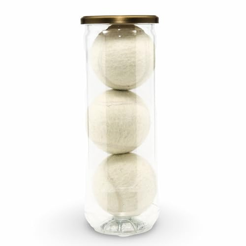 PRICE Tube of 3 White Coloured Tennis Balls (1 x 3 White Balls)