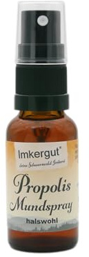 Propolisplus Propolis-Spray, mit Pfefferminz und Eukalyptus, 20 ml, Imkergut
