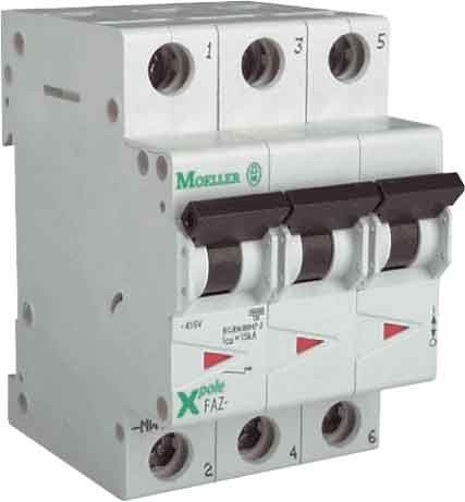 Eaton (Moeller) Leitungsschutzschalter faz-b16/3 N B 16 A, 3p + N Miniatur Unterbrecher
