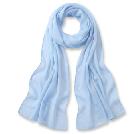 TigerTie chiffon halsduk olika färger Uni gr. 160 cm x 36 cm
