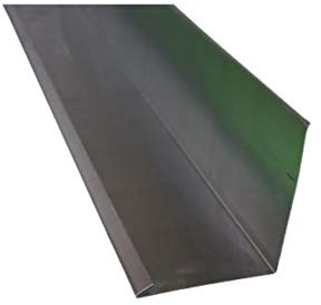 Wandanschlußblech 2 m lang Titanzink 0,7 mm (mittel)
