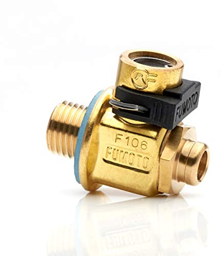 F108S: FUMOTO® VALVE WITH SHORT NIPPLE 16MM-1.5 WITH LC-10