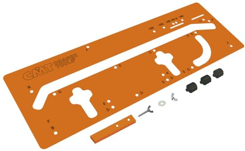 CMT ORANGE TOOLS CMT650 - SCHABLONE FÜR KÜCHENARBEITSPLATTEN (420MM - 650MM)