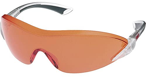 Lunettes de protection avec verres en polycarbonate 3M DE272933123 rouge-orange