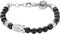Diesel Armband Für Männer, 18,5 Cm, 5 Cm Verlängerung Schwarz, Edelstahlarmband, DX0847040