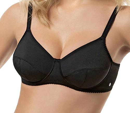 Si e Lei Reggiseno Donna 962 liscio con ferretto Coppa C - colori Bianco Nero Skin - SKIN 7