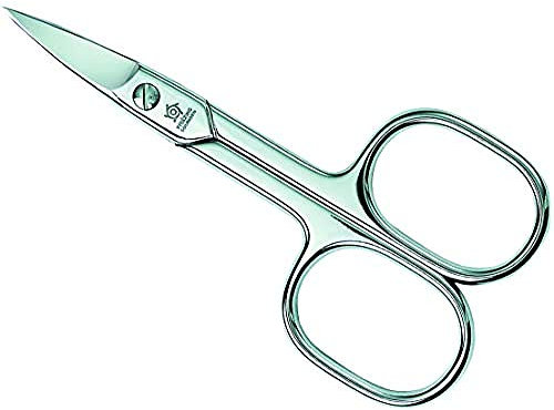 Pfeilring Nagelschere vernickelt 9 cm