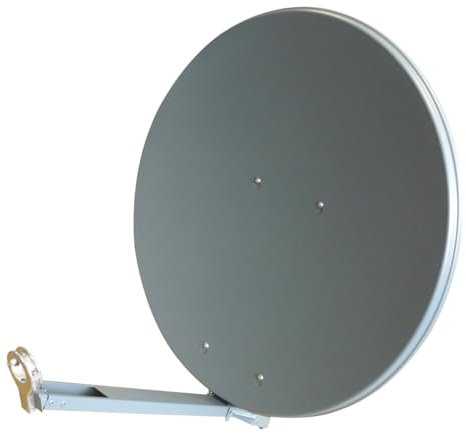 Preisner S120-G satellitantenn grå – satellitantenner (grå, aluminium, 1240 mm, 1 330 mm)