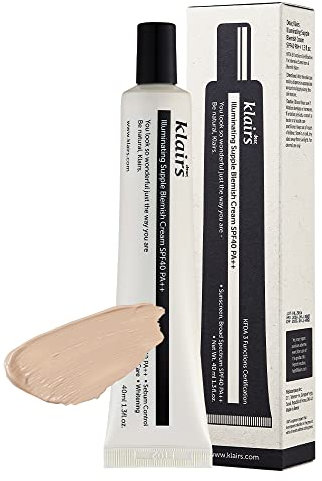 Klairs Illuminating Supple Makle Cream, Foundation, flüssige Foundation, BB-Creme, 40 ml