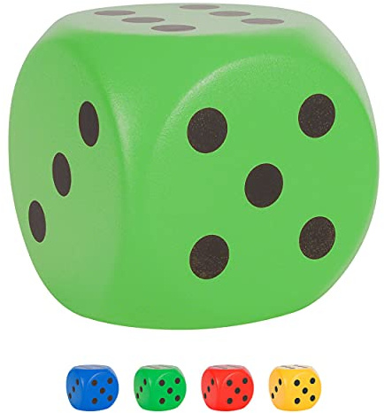 Volley Spielwürfel Schaumstoffwürfel Softwürfel mit Elefantenhaut 40 cm